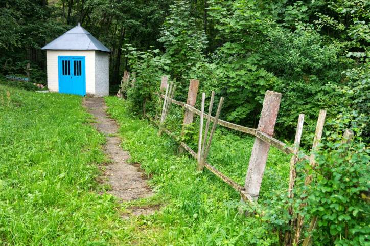 Babrujščyna. In the village
