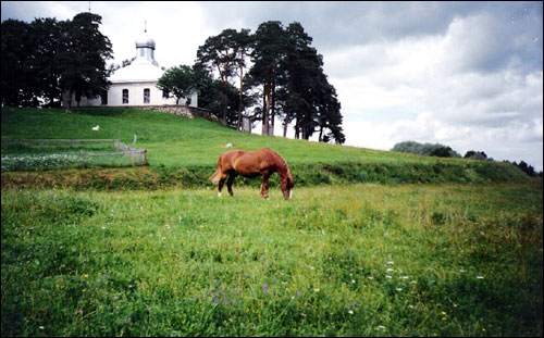  - Краявіды . Каля царквы