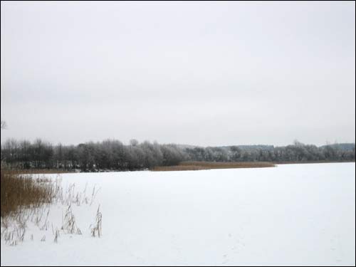  - Краявіды . Возера Белае (зіма 2005)