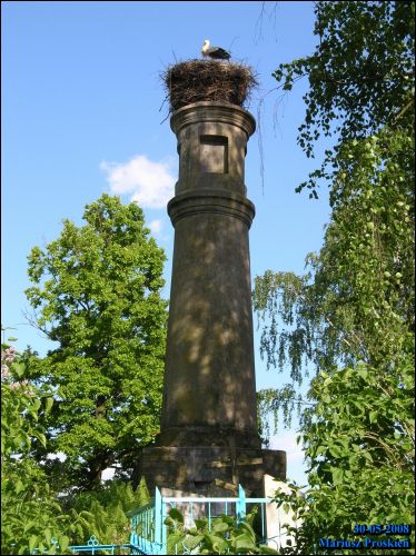 Hłybokaje.  Column of the Constitution of May 3, 1791