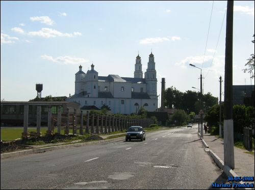 Hłybokaje. Town streets 