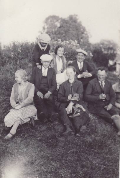  - Сядзібна-паркавы ансамбль Пяркоўскіх. Perkowscy lata 1930-dzieste<br>zdj.od wnuka 