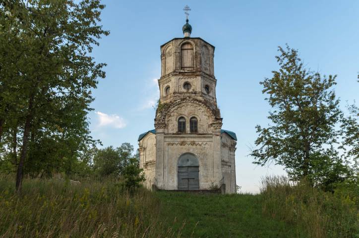 Parečča (Carkoŭnaje). Orthodox church of the Assumption