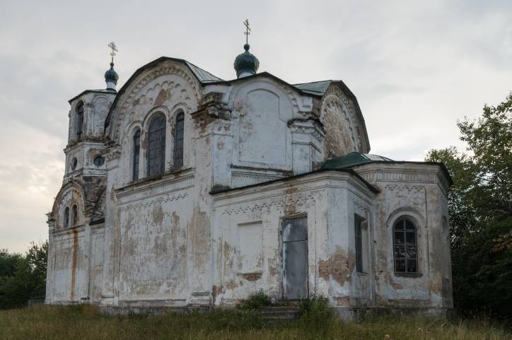 Parečča (Carkoŭnaje). Orthodox church of the Assumption