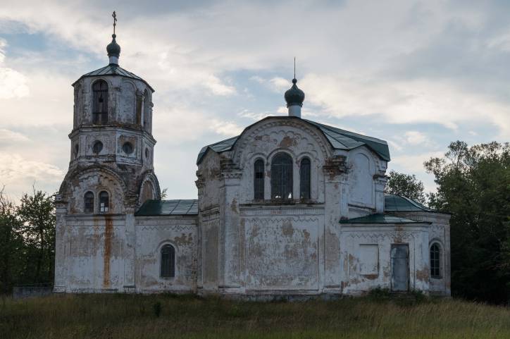 Parečča (Carkoŭnaje). Orthodox church of the Assumption