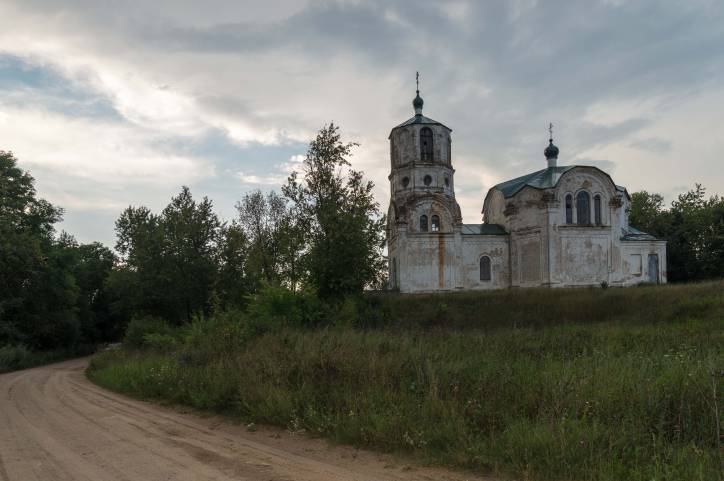 Parečča (Carkoŭnaje). Orthodox church of the Assumption