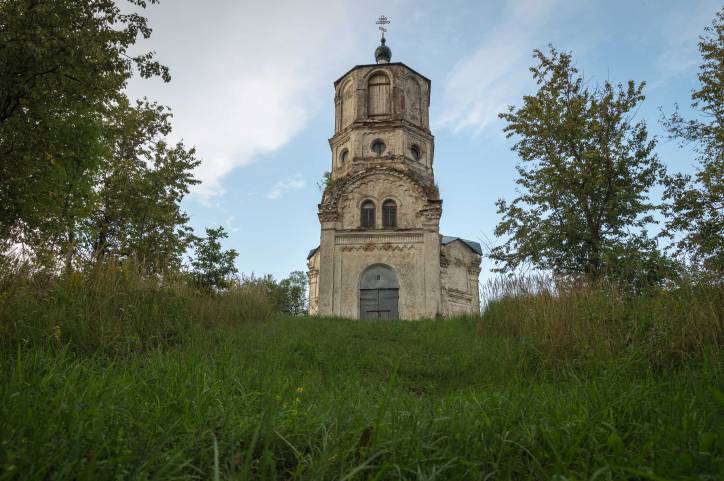 Parečča (Carkoŭnaje). Orthodox church of the Assumption