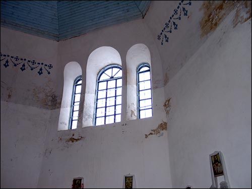Detail Parečča (Carkoŭnaje). Orthodox church of the Assumption
