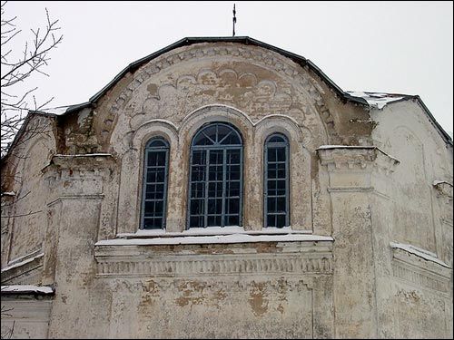 Detail Parečča (Carkoŭnaje). Orthodox church of the Assumption