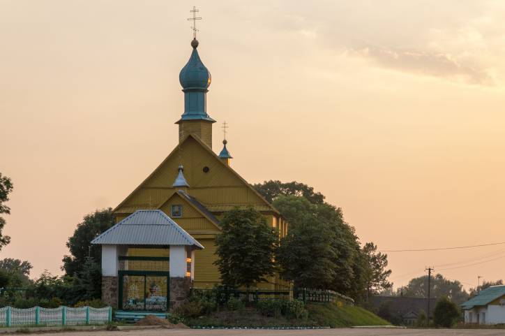Wierczhnie. Cerkiew Przemienienia Pańskiego