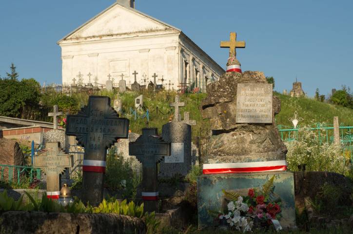 Hłybokaje. cemetery Soldierly