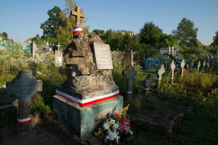 Hłybokaje. cemetery Soldierly
