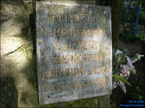 Hłybokaje. cemetery Soldierly