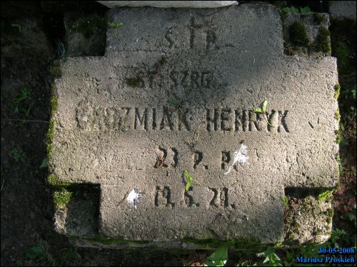 Hłybokaje. cemetery Soldierly