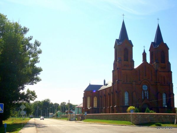 Miory. Catholic church of the Assumption of the Blessed Virgin Mary