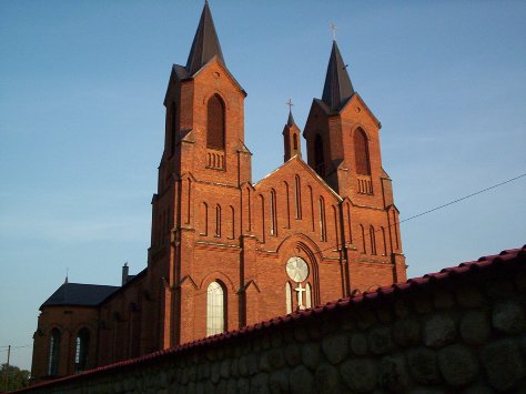 Miory. Catholic church of the Assumption of the Blessed Virgin Mary