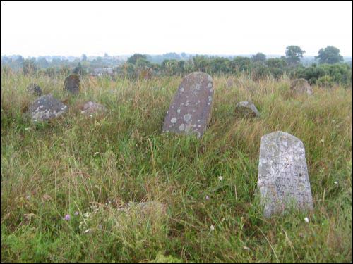  - Могілкі габрэйскія. Мацевы на габрэйскіх могілках у Дунілавічах