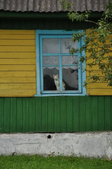 Łučaj. In the village 