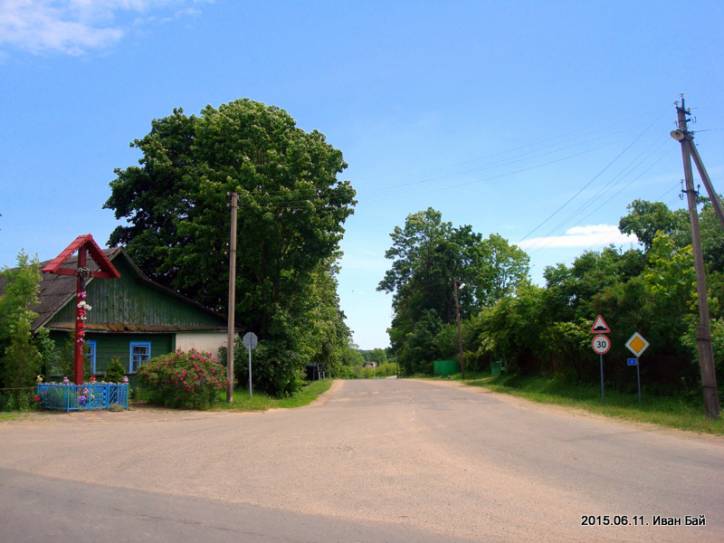 Łučaj. In the village 