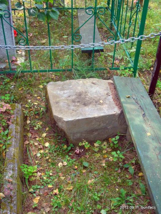 - В деревне . Старый памятник