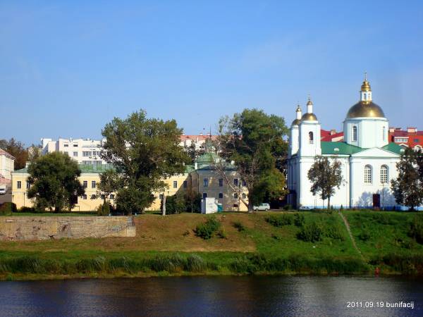 Połock. Cerkiew Objawienia Pańskiego i monaster