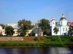 Полоцк.  Церковь Богоявления и монастырь