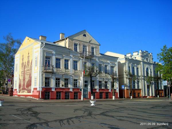  -  Streets and buildings. 