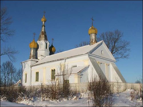 Škunciki. Orthodox church of St. Elijah