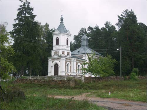 Mironim. Orthodox church of the Transfiguration