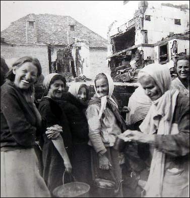  - Горад на фотаздымках часоў 2-ой сусветнай вайны . У віцебскім гета