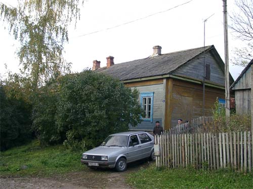 Łužki. In the village 