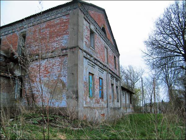  - Сядзібна-паркавы ансамбль Цюндзявіцкіх. Сядзібны дом, фрагмент (05.2010)