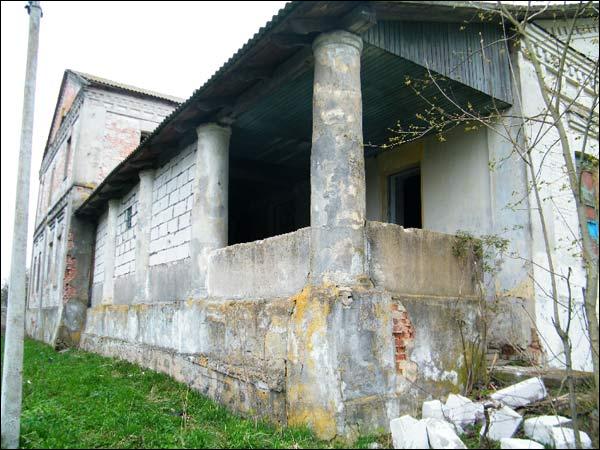  - Сядзібна-паркавы ансамбль Цюндзявіцкіх. Сядзібны дом, фрагмент (05.2010)