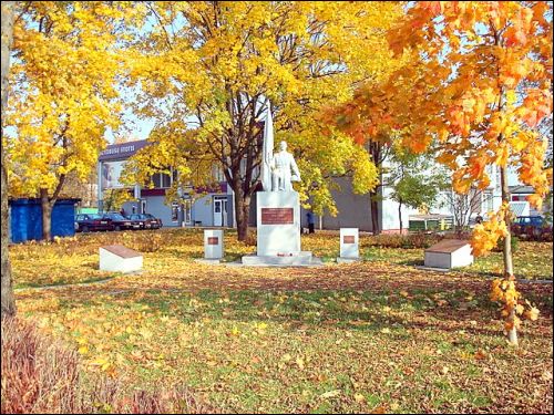  - Ulice miasta . Cmentarz żołnierzy radzieckich z lat 1941-45