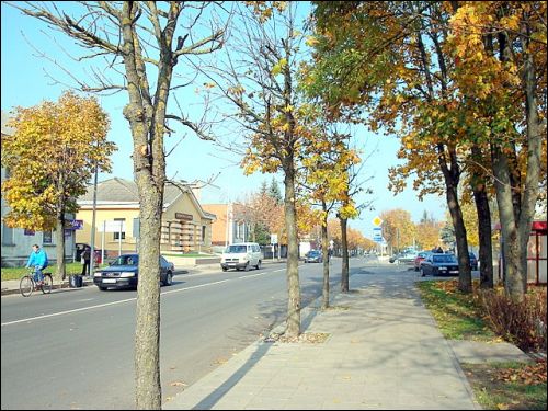  - Ulice miasta . Wileńska, główna ulica miasta