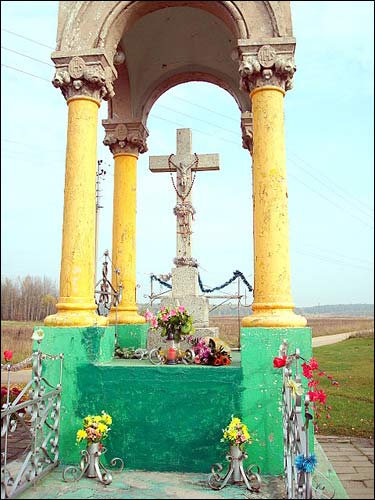 Wielkie Soleczniki. Kapliczka przydrożna 