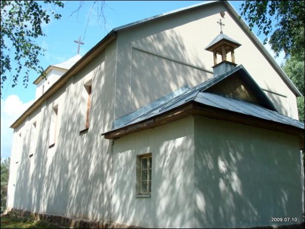 Балин Городок (Балинградас). Костёл Божьего Провидения