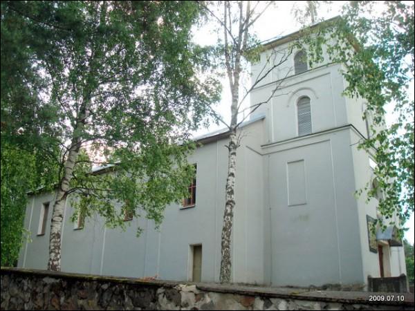 Балин Городок (Балинградас). Костёл Божьего Провидения