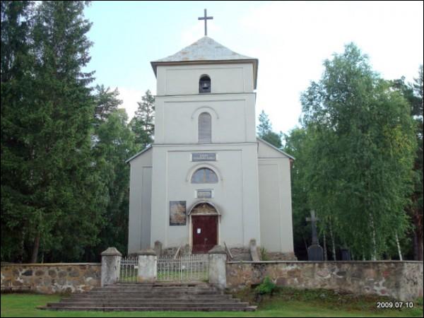 Балин Городок (Балинградас). Костёл Божьего Провидения