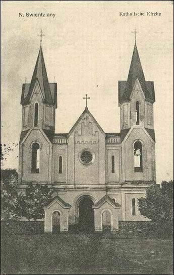 Švenčionys. Town at the old photos 