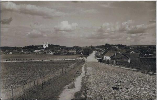 Švenčionys. Town at the old photos 
