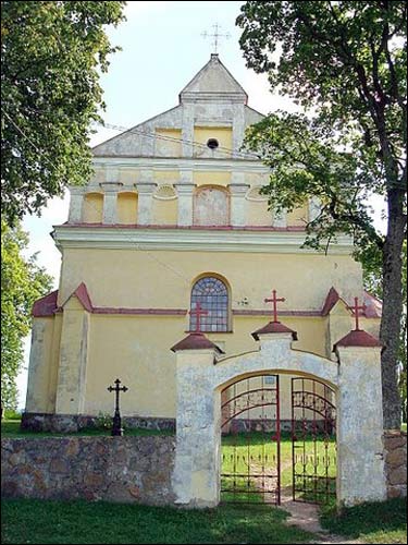Rykantai. Catholic church of the Holy Trinity