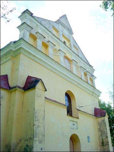 Rykantai. Catholic church of the Holy Trinity