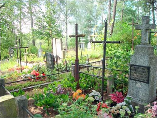 Rykantai. cemetery Catholic
