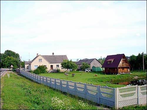  - Краявіды . Вясковая забудова