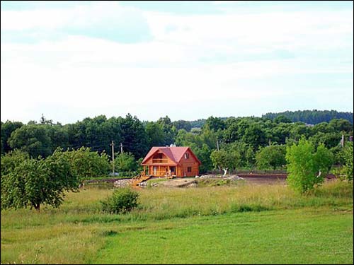  - Краявіды . Домік у вёсцы