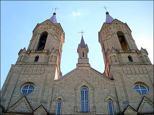 Лаварышкі. Касцёл Святога Яна Хрысцiцеля