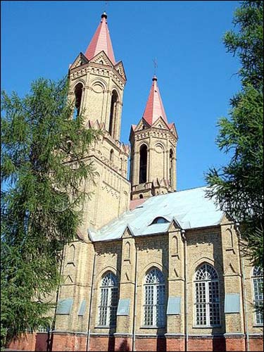 Лаварышкі. Касцёл Святога Яна Хрысцiцеля