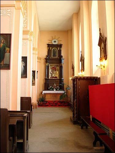 Лаварышкі. Касцёл Святога Яна Хрысцiцеля