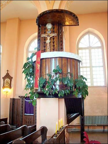 Лаварышкі. Касцёл Святога Яна Хрысцiцеля